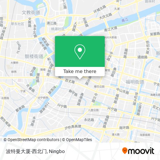 波特曼大厦-西北门 map