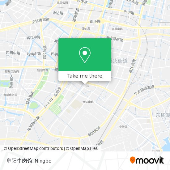 阜阳牛肉馆 map