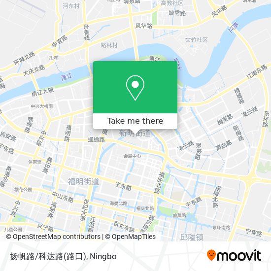 扬帆路/科达路(路口) map