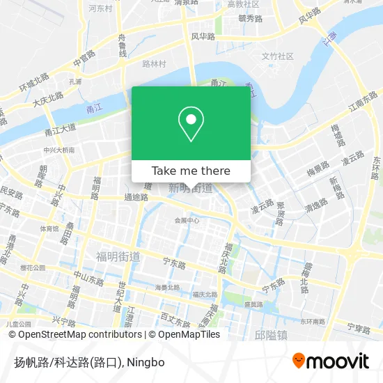 扬帆路/科达路(路口) map