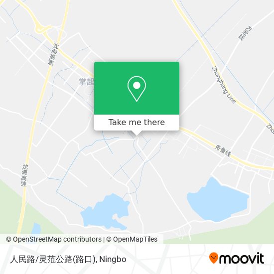 人民路/灵范公路(路口) map