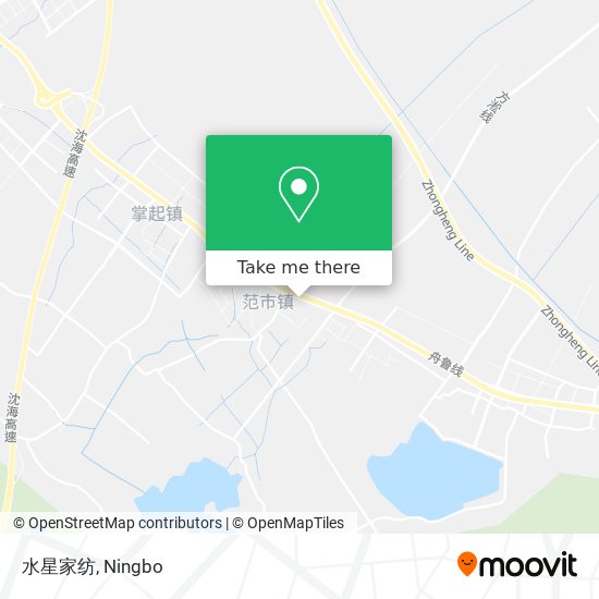 水星家纺 map