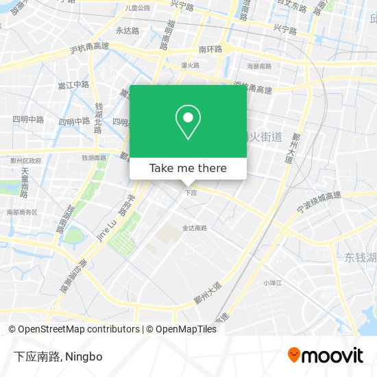 下应南路 map