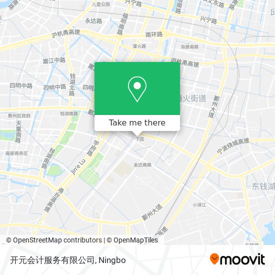 开元会计服务有限公司 map