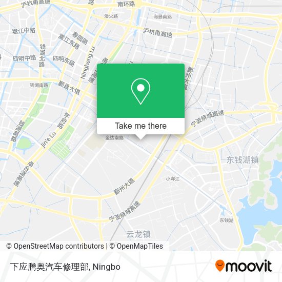 下应腾奥汽车修理部 map