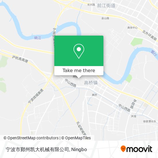宁波市鄞州凯大机械有限公司 map
