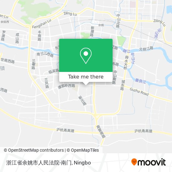 浙江省余姚市人民法院-南门 map