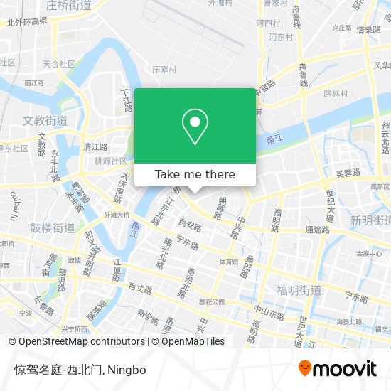惊驾名庭-西北门 map