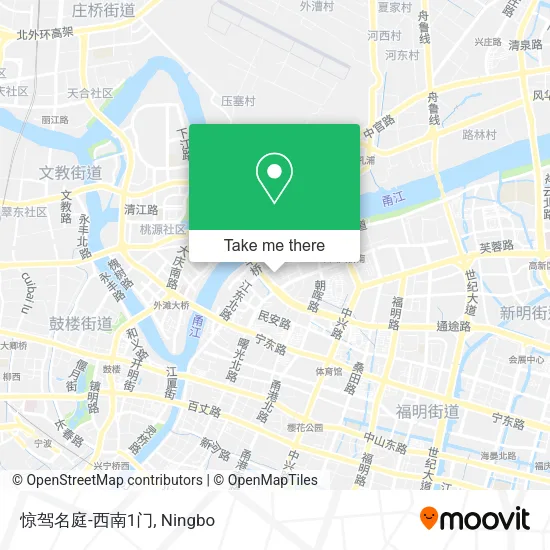 惊驾名庭-西南1门 map