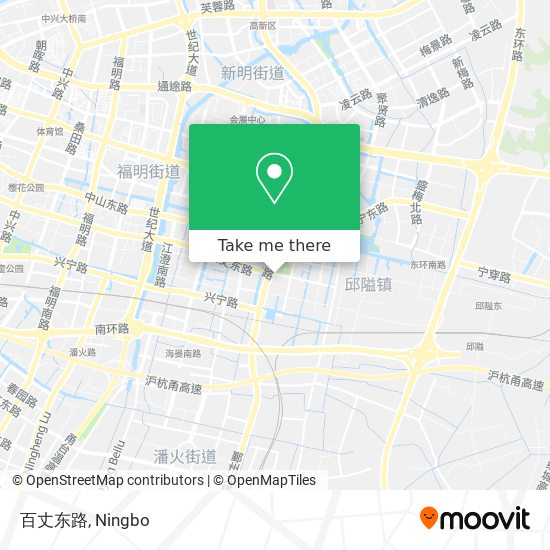 百丈东路 map