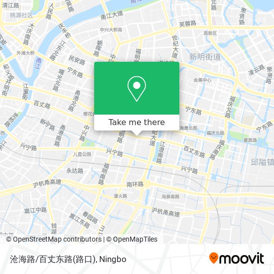 沧海路/百丈东路(路口) map