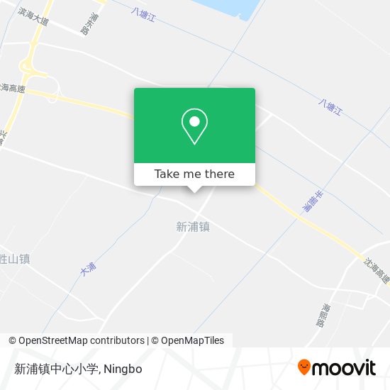 新浦镇中心小学 map