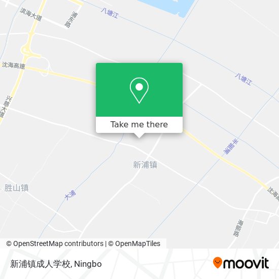 新浦镇成人学校 map