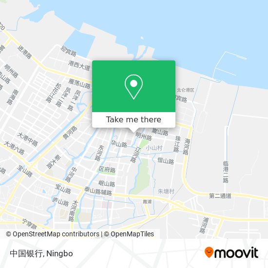 中国银行 map
