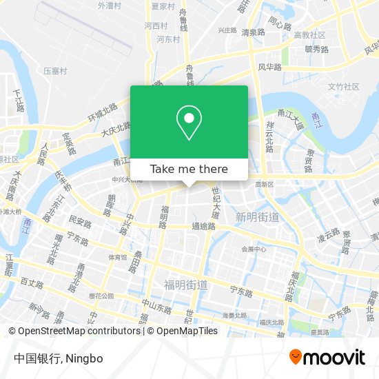 中国银行 map
