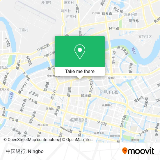 中国银行 map