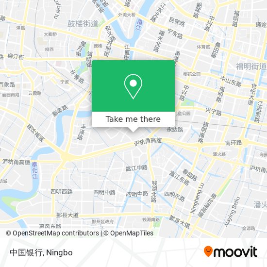 中国银行 map