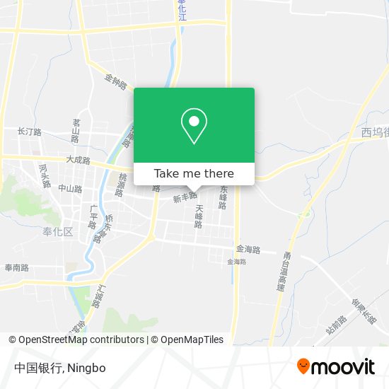 中国银行 map