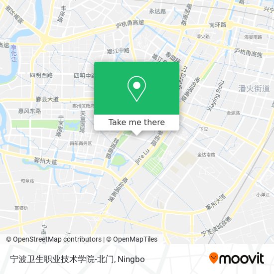 宁波卫生职业技术学院-北门 map