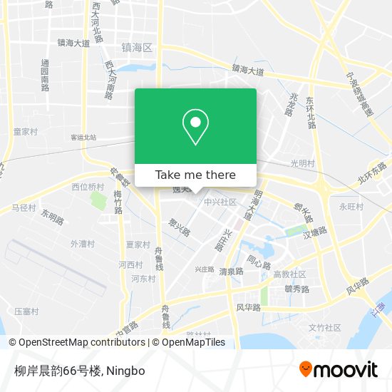 柳岸晨韵66号楼 map