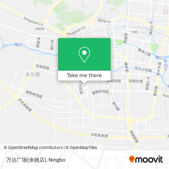 万达广场(余姚店) map