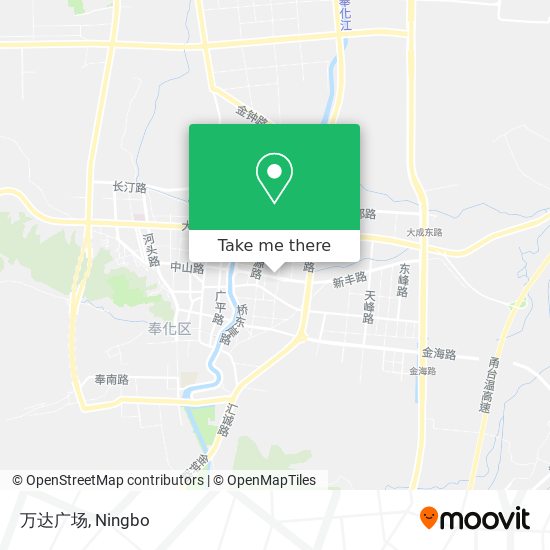 万达广场 map