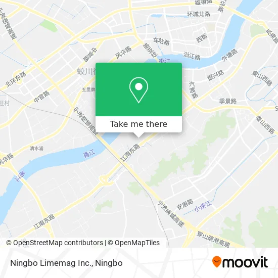 Ningbo Limemag Inc. map