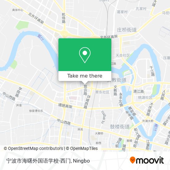宁波市海曙外国语学校-西门 map
