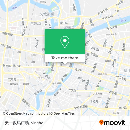 天一数码广场 map