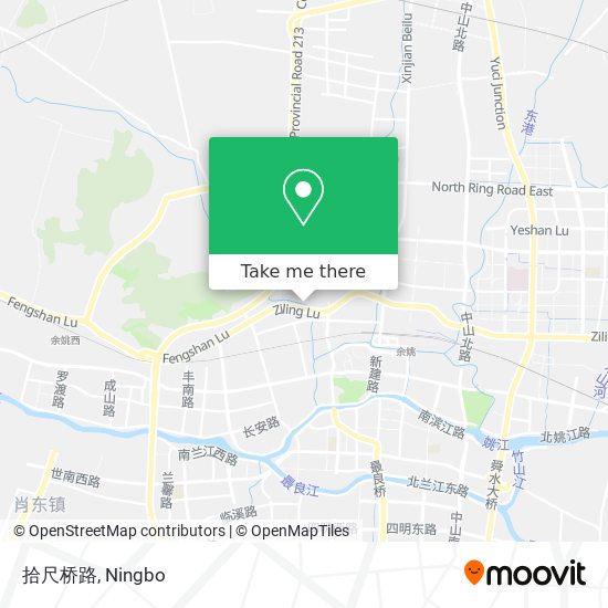 拾尺桥路 map