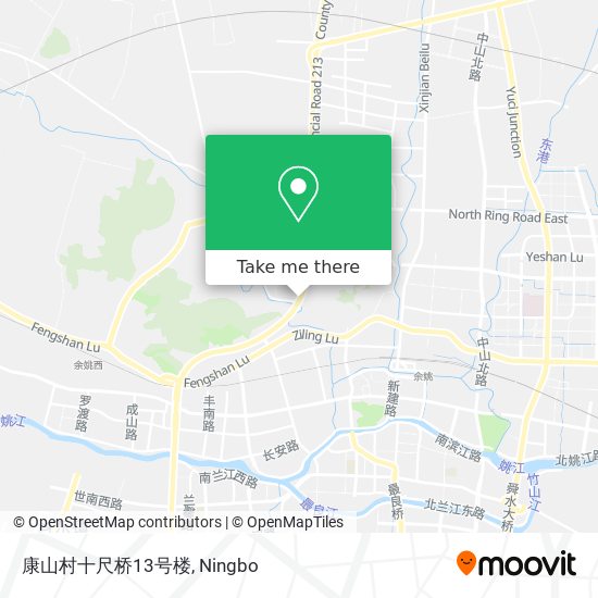 康山村十尺桥13号楼 map