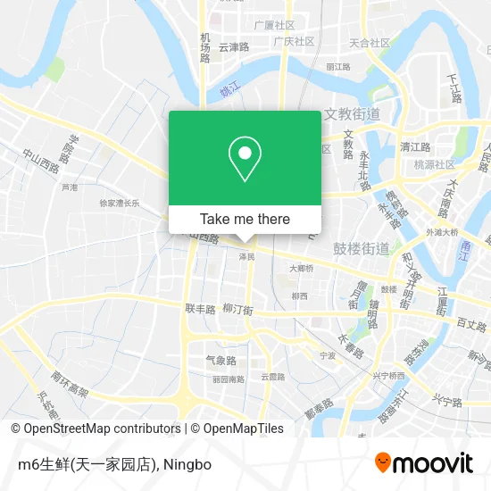 m6生鲜(天一家园店) map