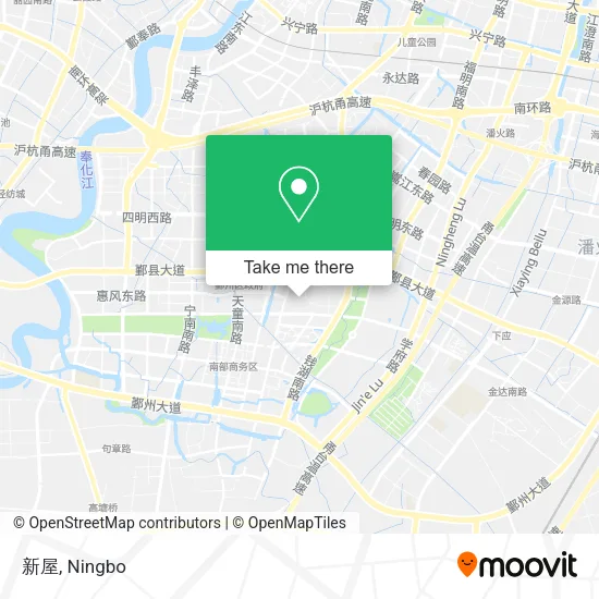 新屋 map
