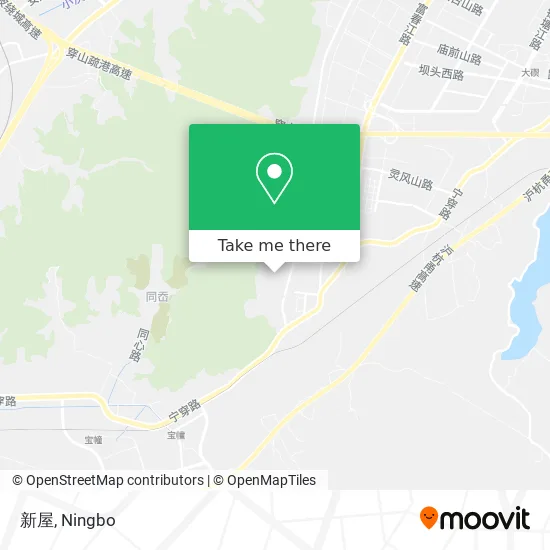 新屋 map