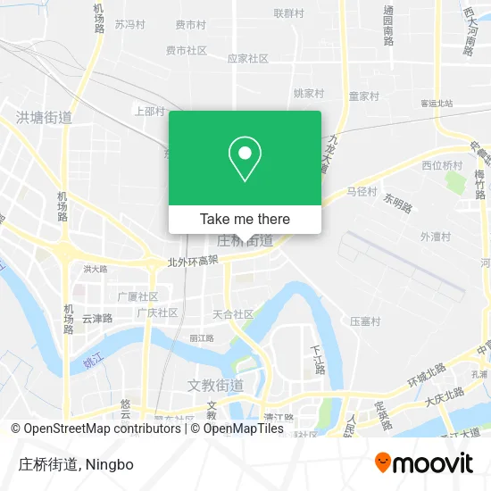 庄桥街道 map