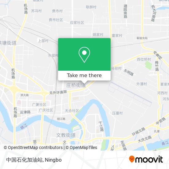 中国石化加油站 map