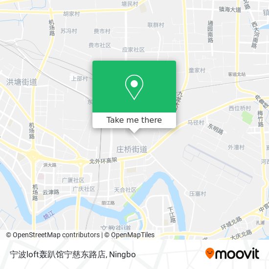 宁波loft轰趴馆宁慈东路店 map