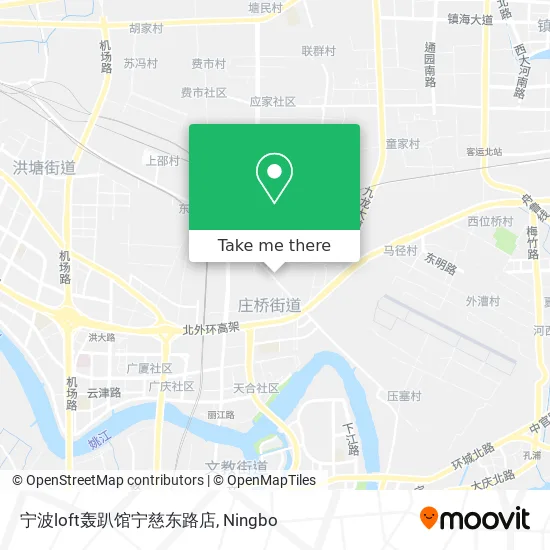 宁波loft轰趴馆宁慈东路店 map