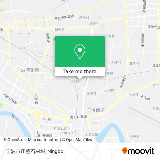 宁波市庄桥石材城 map