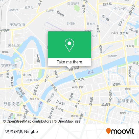 银辰钢铁 map