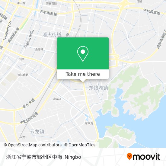 浙江省宁波市鄞州区中海 map