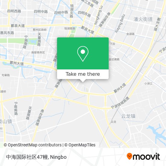 中海国际社区47幢 map