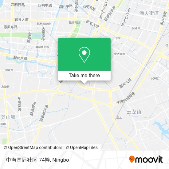 中海国际社区-74幢 map