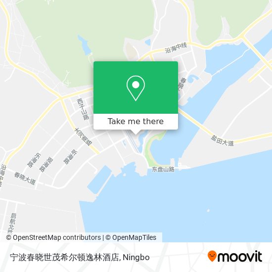 宁波春晓世茂希尔顿逸林酒店 map