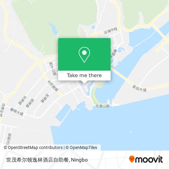 世茂希尔顿逸林酒店自助餐 map