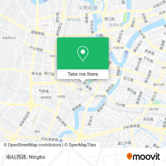 南站西路 map