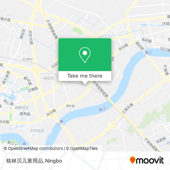 格林贝儿童用品 map