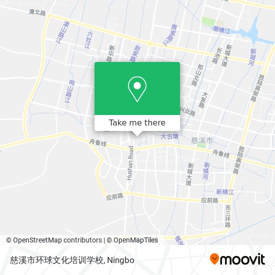 慈溪市环球文化培训学校 map