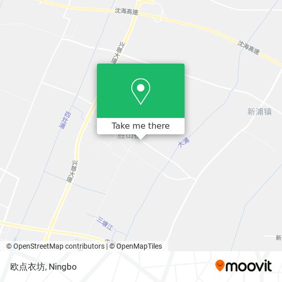 欧点衣坊 map