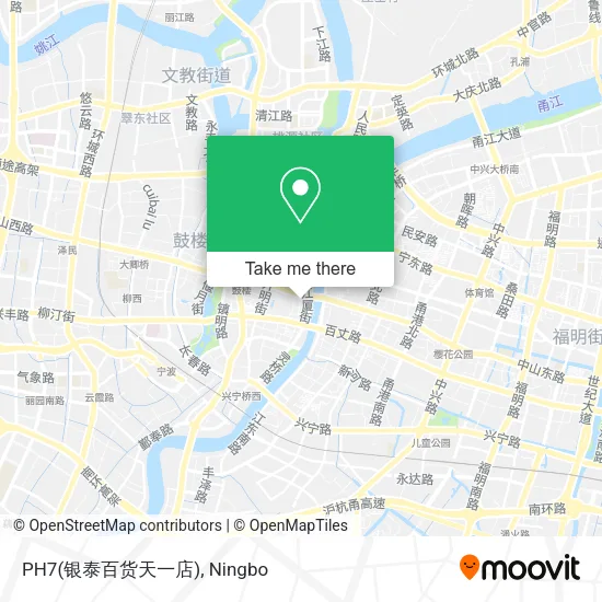 PH7(银泰百货天一店) map